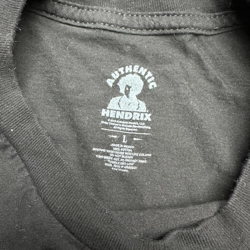 Jimi Hendrix Experience Psychedelic Graphic Tee - Large - Picture 3 of 5